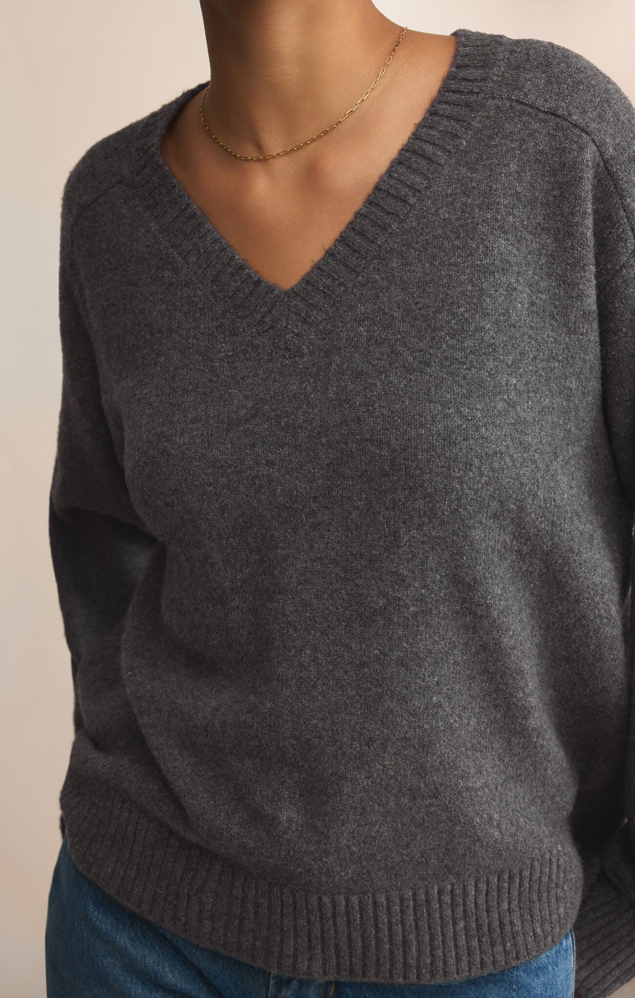 Eloise Sweater Charcoal Heather