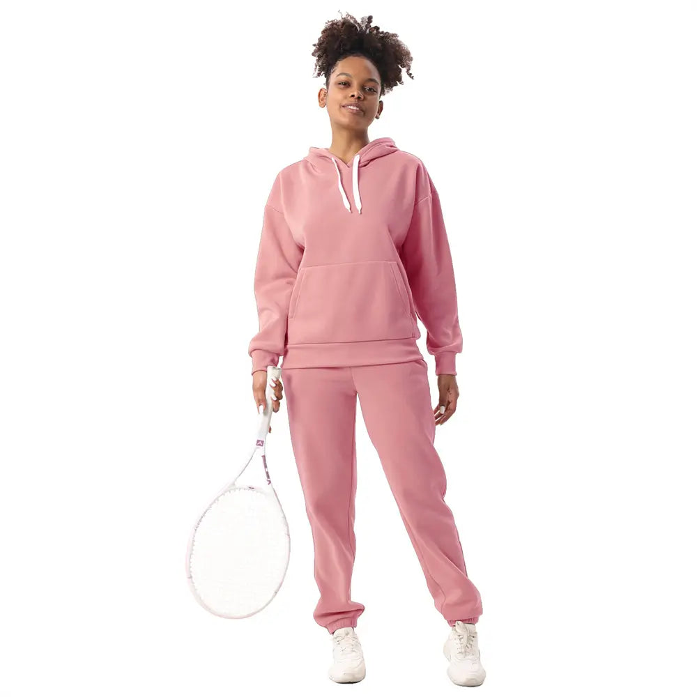 LEEHANTON®  Women's Sweatshirt And Sweatpants Set with Pockets