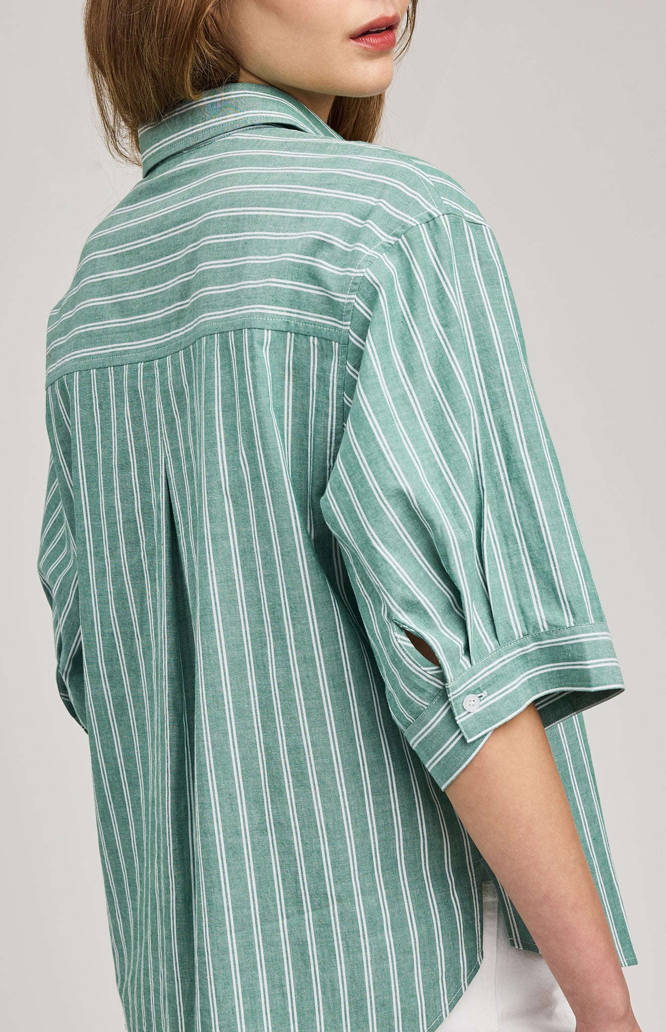 Blaire Striped Button Down