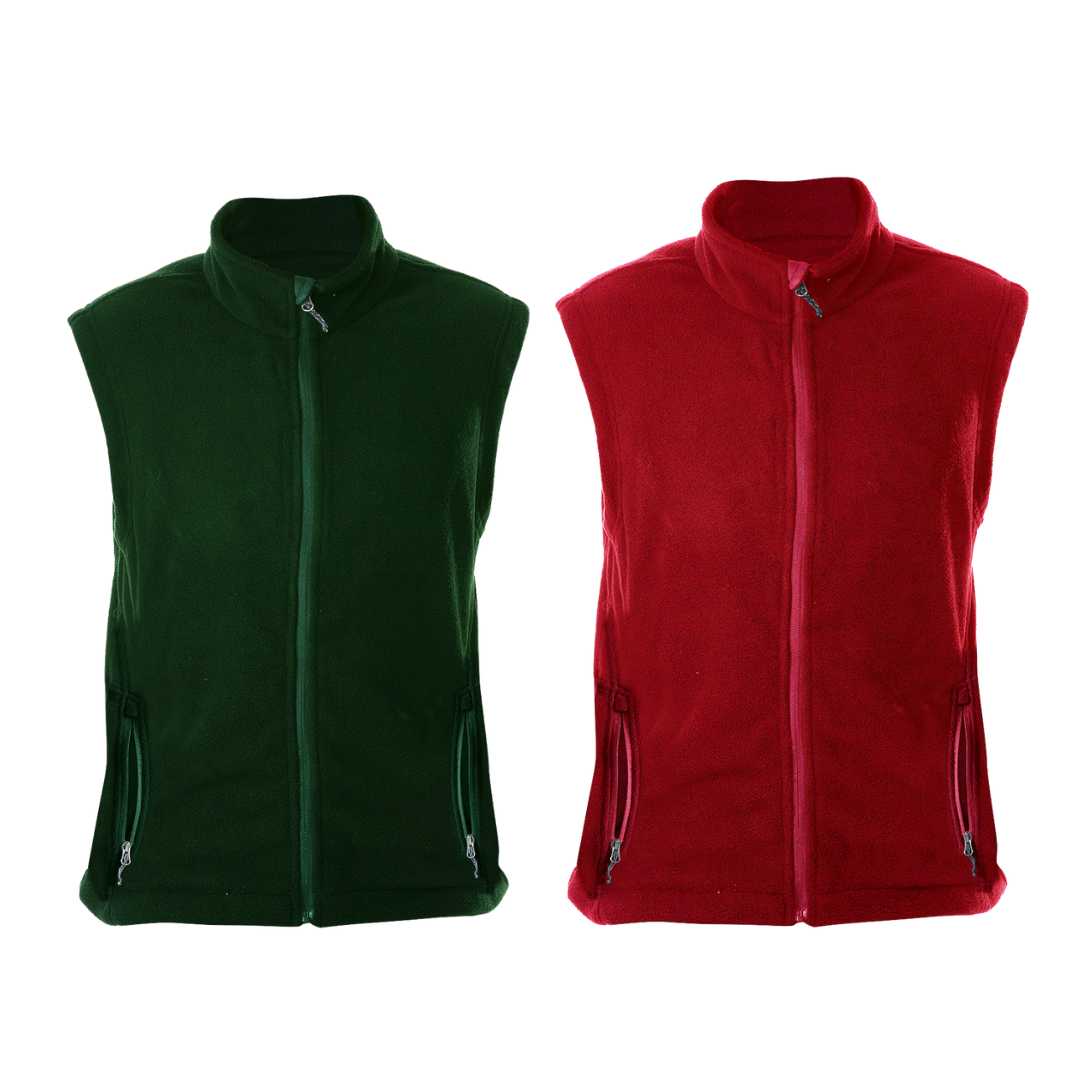 LEEHANTON® 2 pack Men's Fleece Vest with Pockets