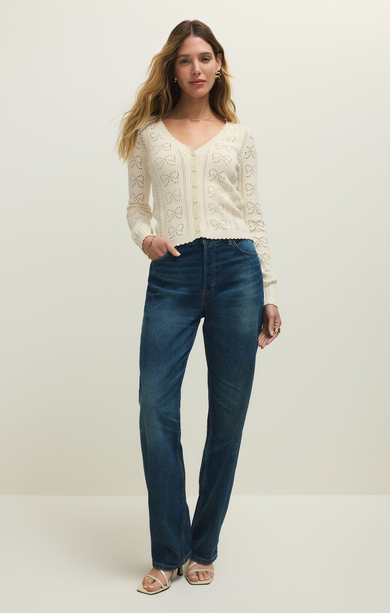 Gema Hearts Cardigan