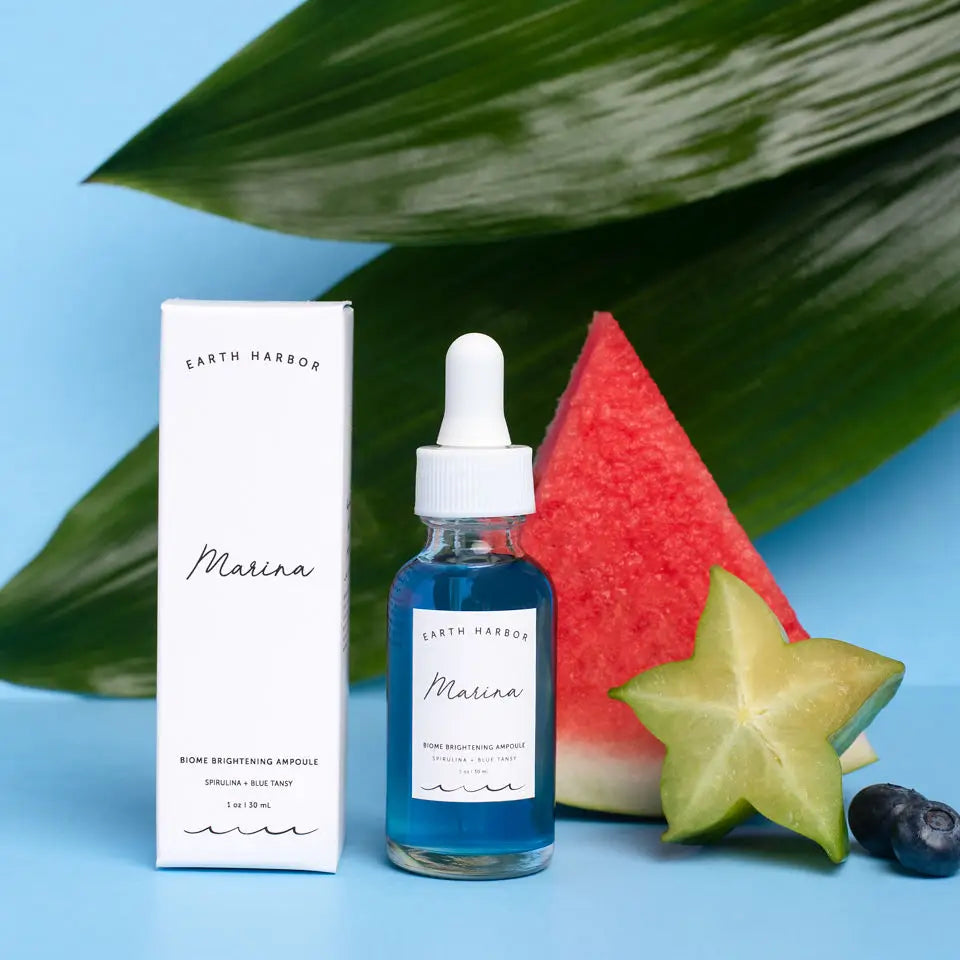 Marina- Brightening Elixir: Blue Tansy + Squalane