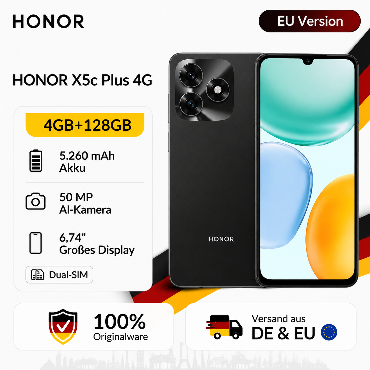HONOR X5c Plus 4G