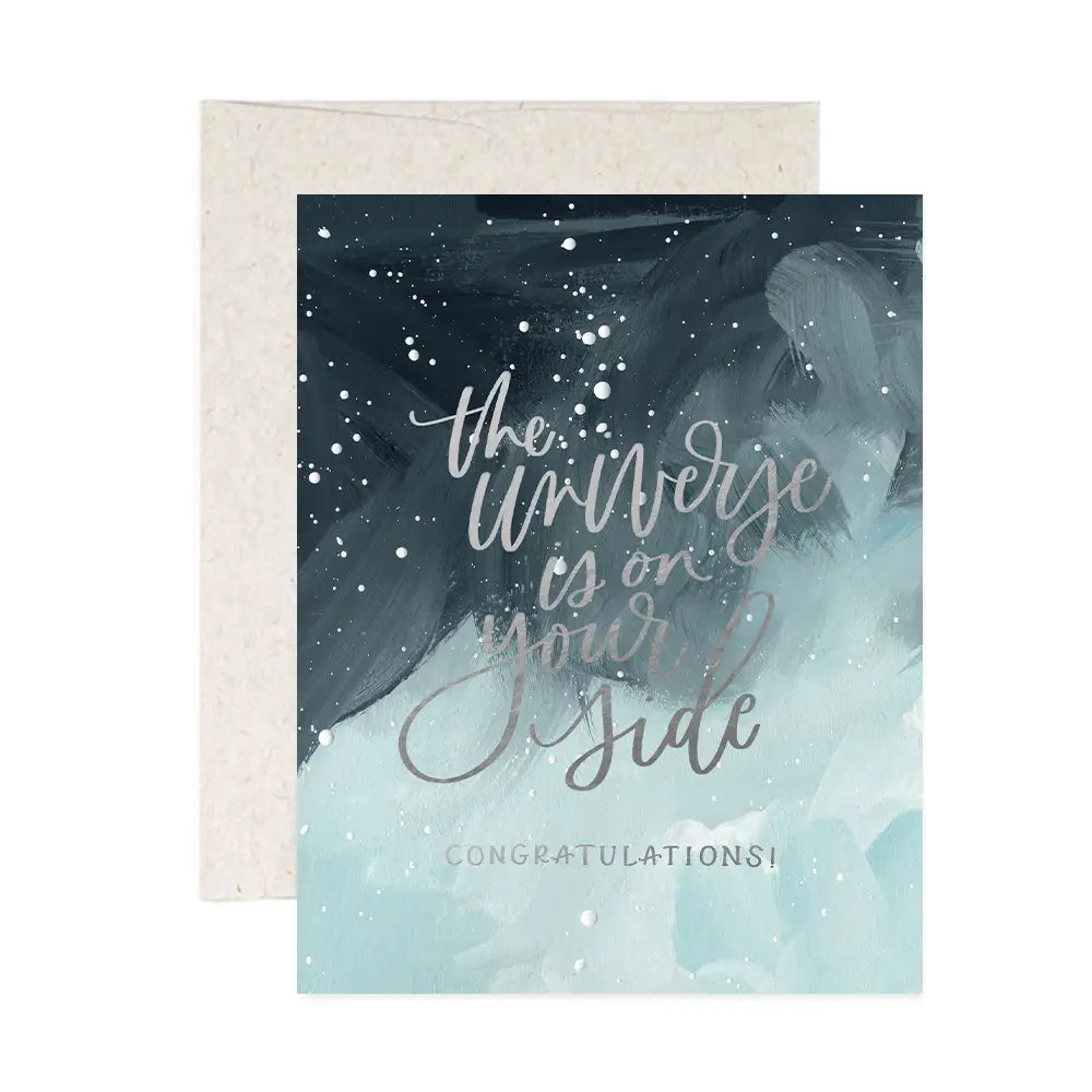 Starry Sky Congrats Card