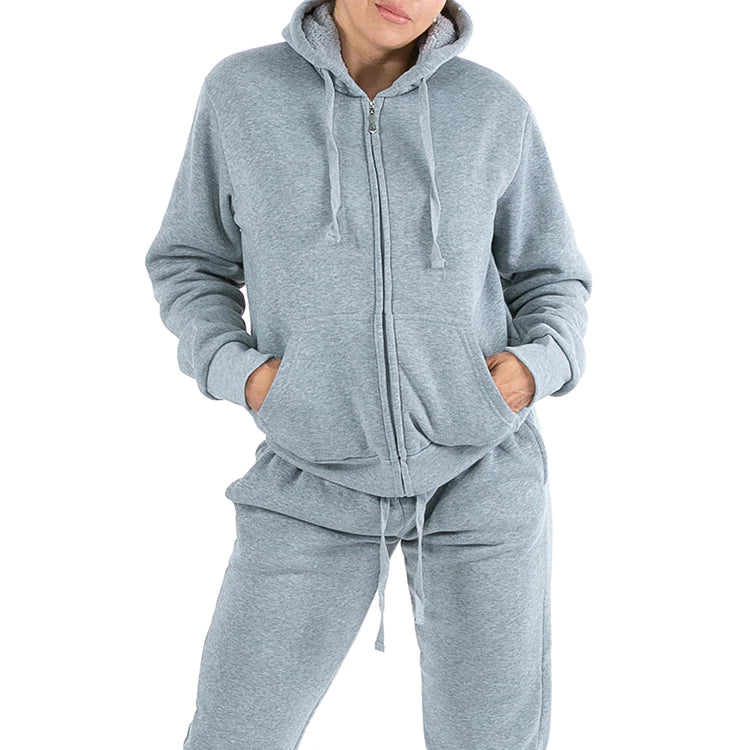 LEEHANTON® Women's Sweat Suits Plus Size with Pockets