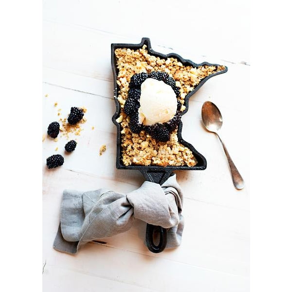 Minnesota Cast Iron Skillet in a Gift Box