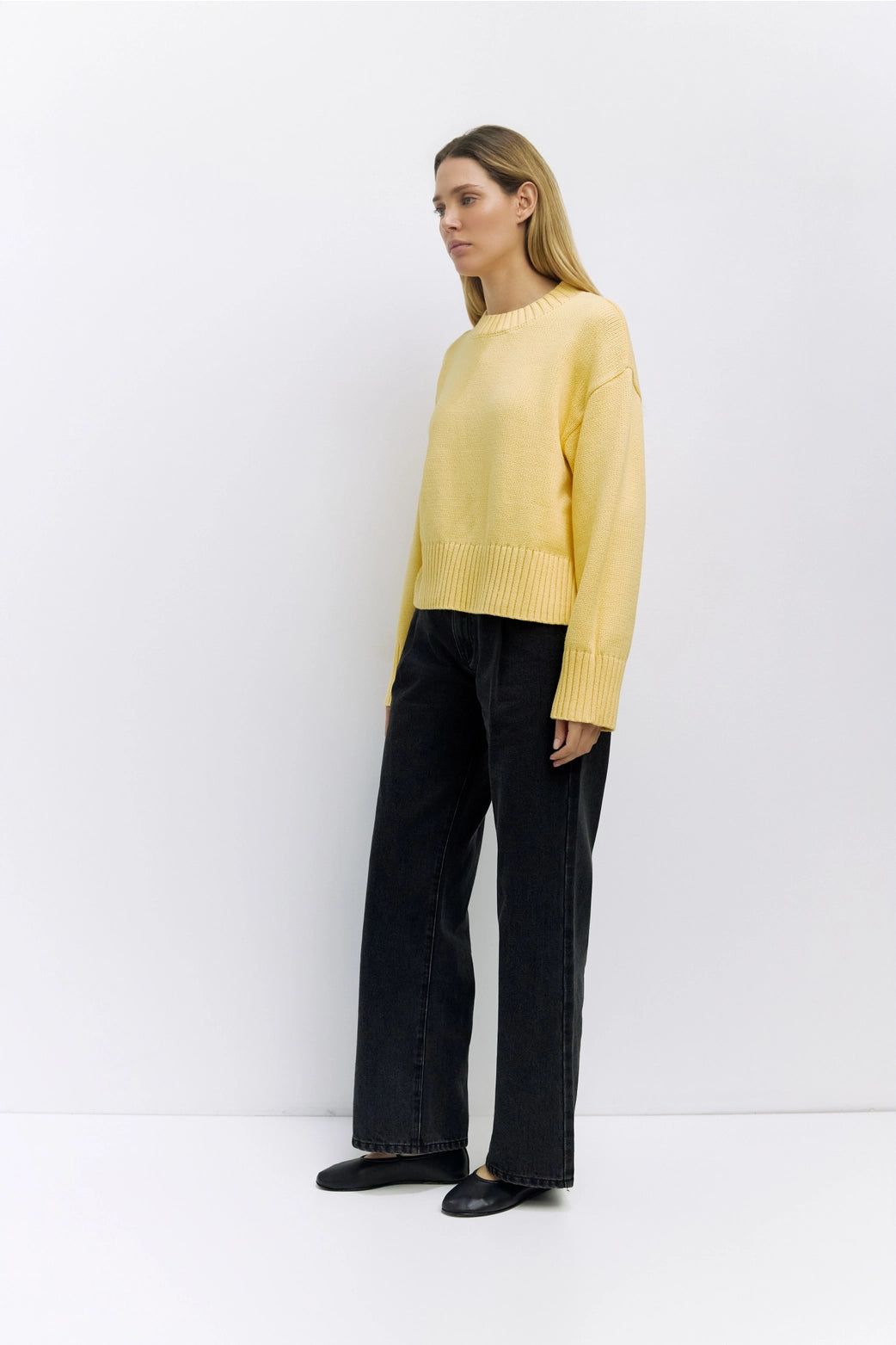 Asher Sweater Yellow