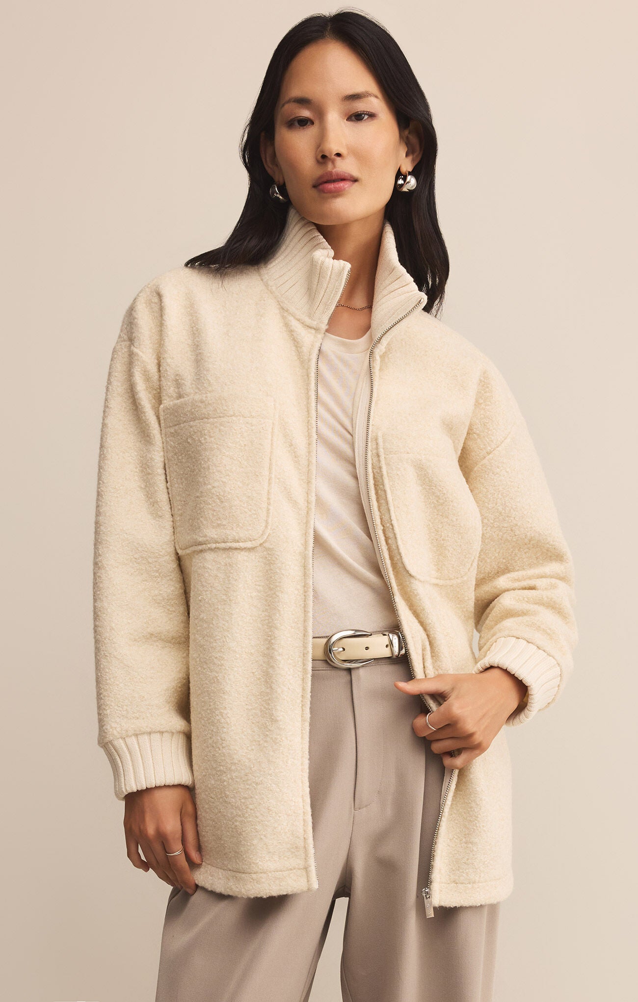 Downhill Jacket - Crystal