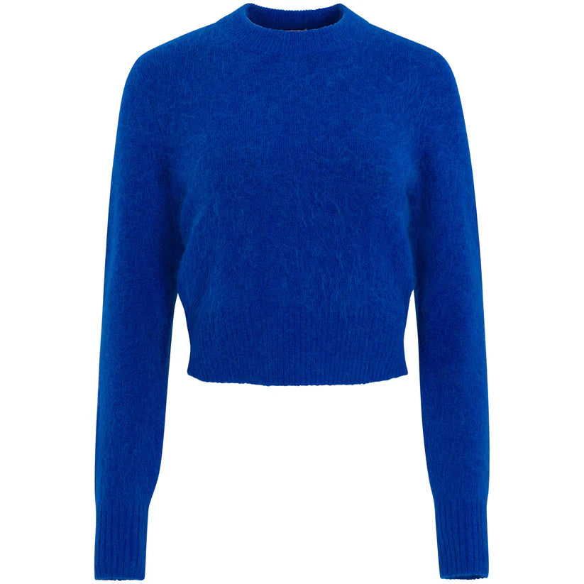 Sara Crewneck Sweater - Azure