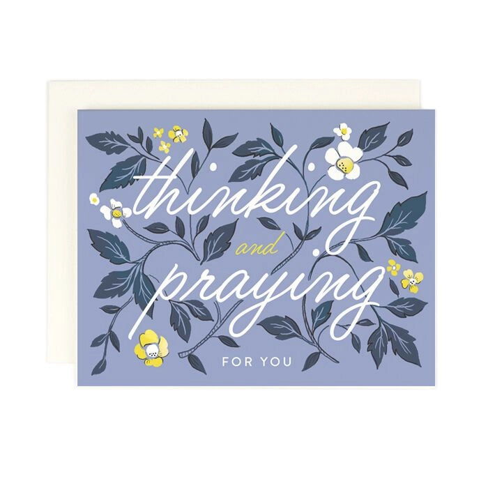 Thinking and Praying Card