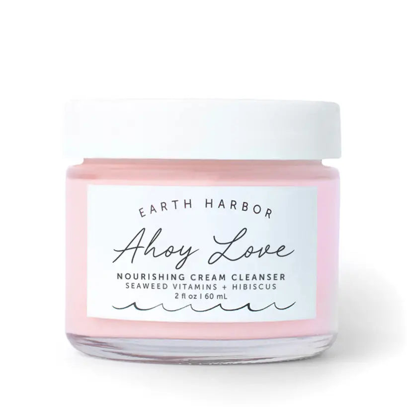 Ahoy Love- Cream Cleanser: Hibiscus + Green Tea