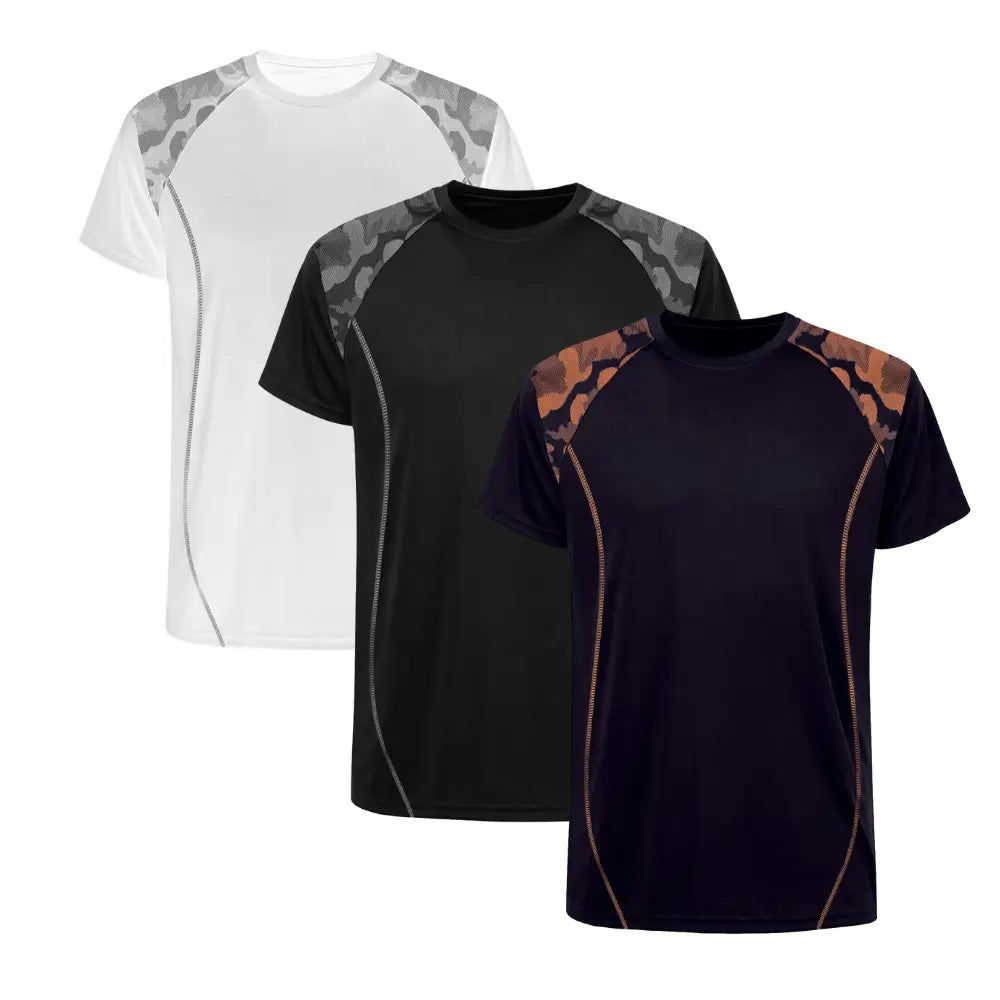 LEEHANTON® 3 Pack Sports T-Shirts for Men