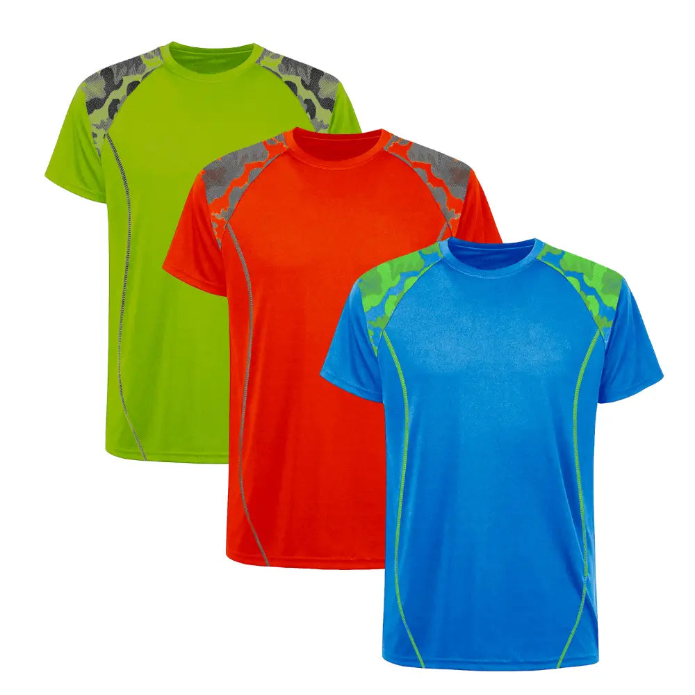 LEEHANTON® 3 Pack Sports T-Shirts for Men