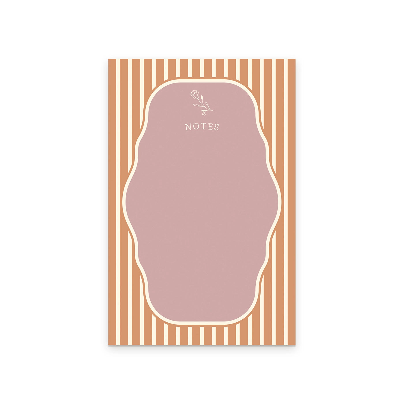 Framed Floral Notepad