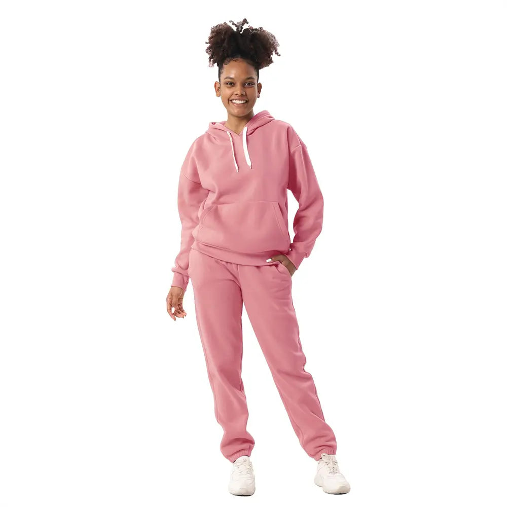LEEHANTON®  Women's Sweatshirt And Sweatpants Set with Pockets