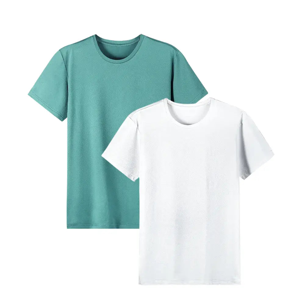 LEEHANTON® 2 Pack Mens Short Sleeve Tshirt