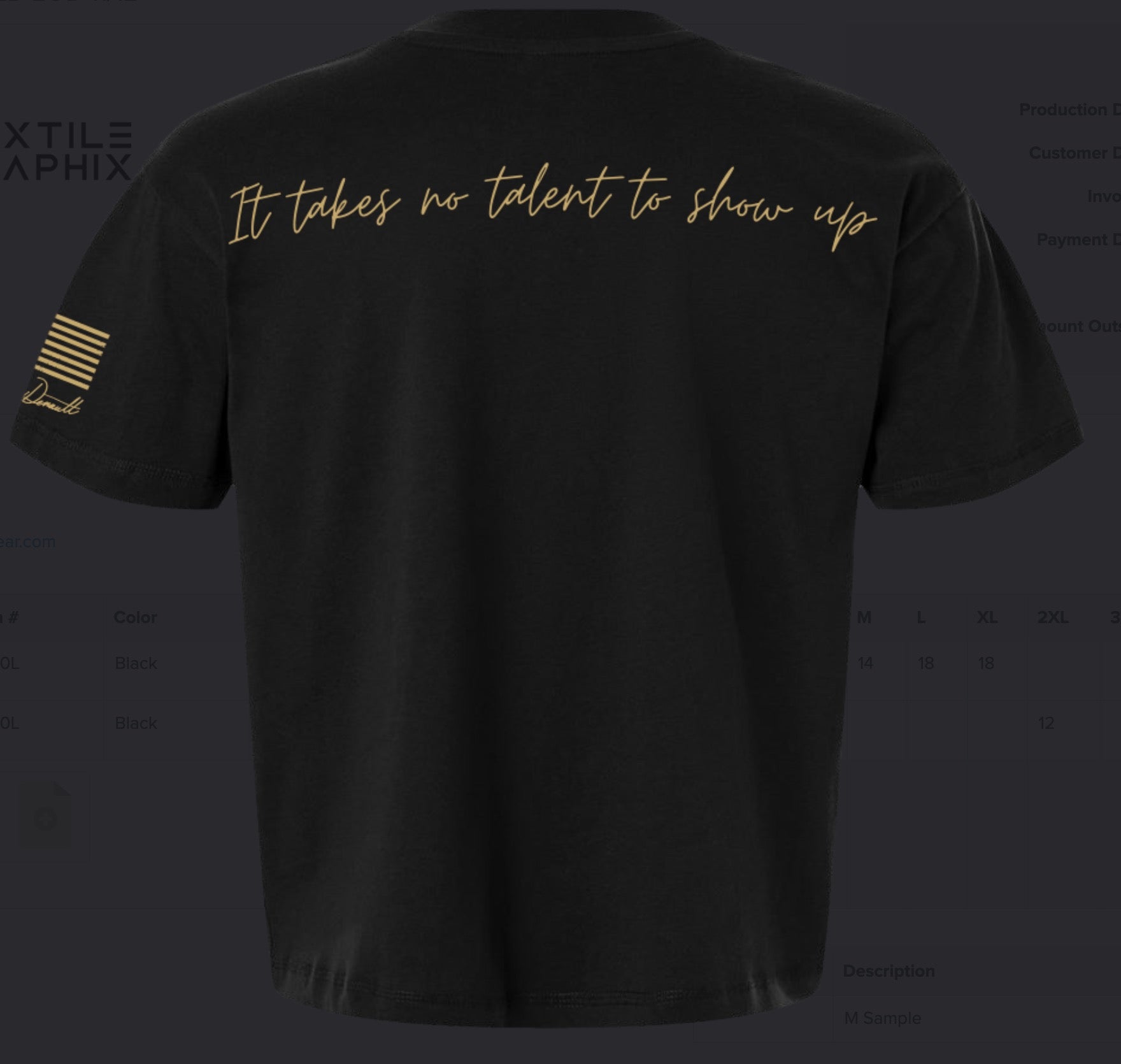 Marianna's Takes No Talent Tee
