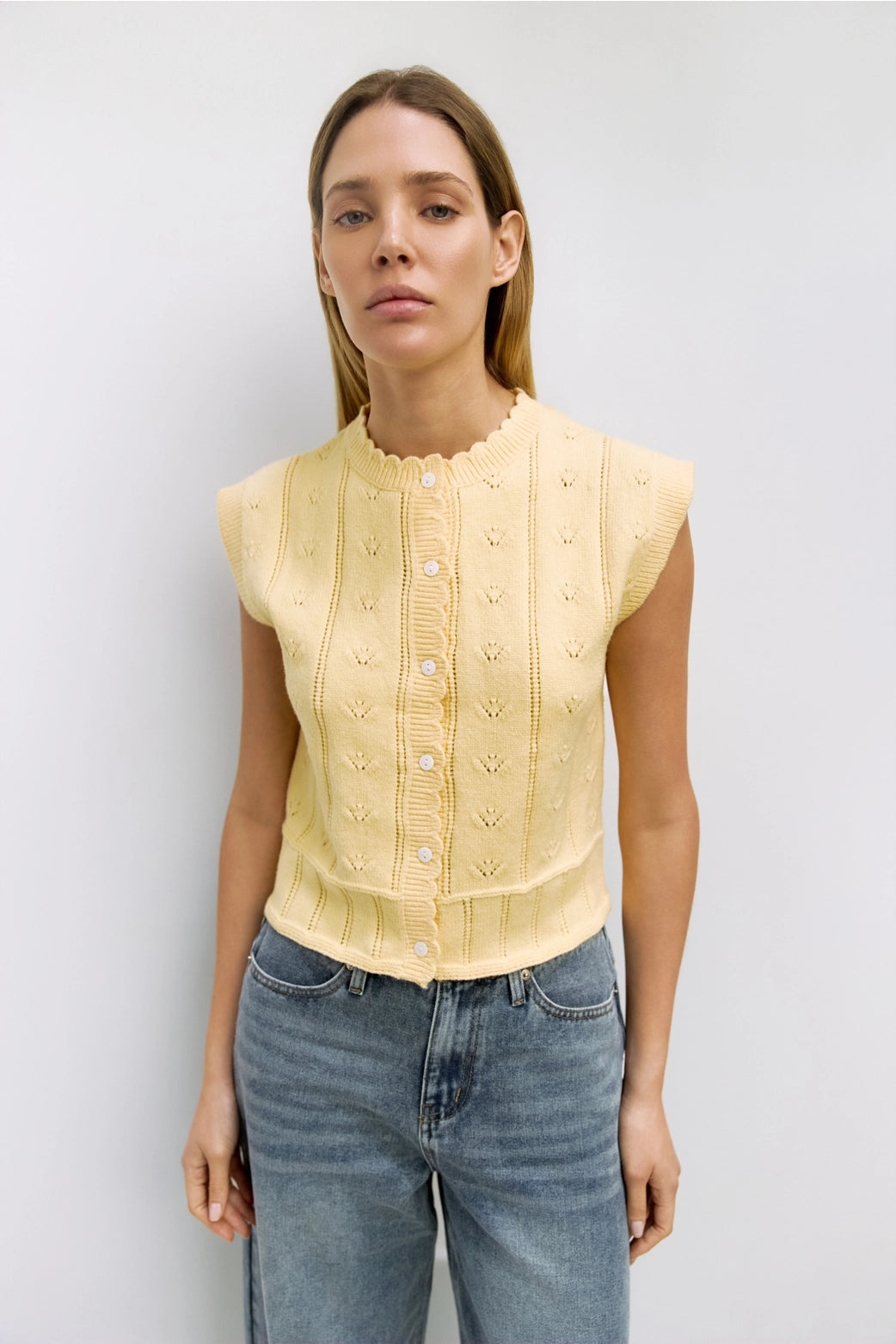 Linda Vest Yellow
