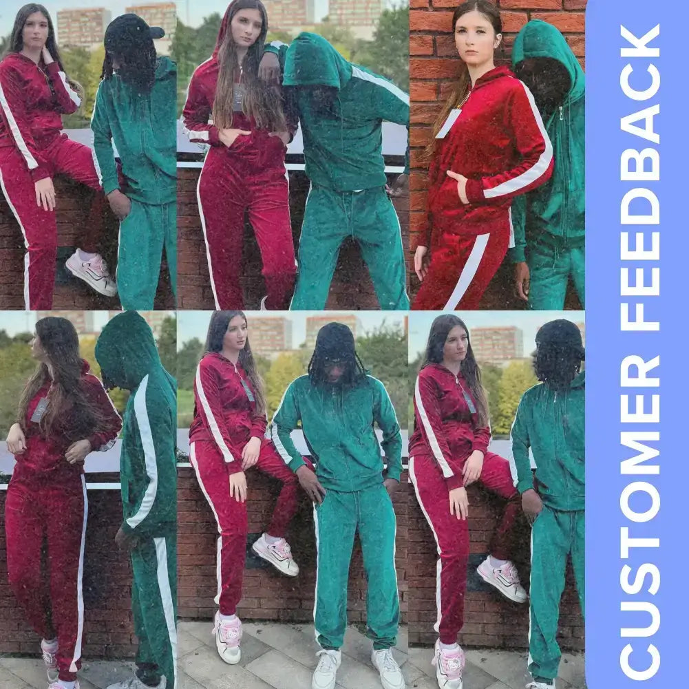 LEEHANTON® Women's Hoodie Sweatpants Set with Pockets