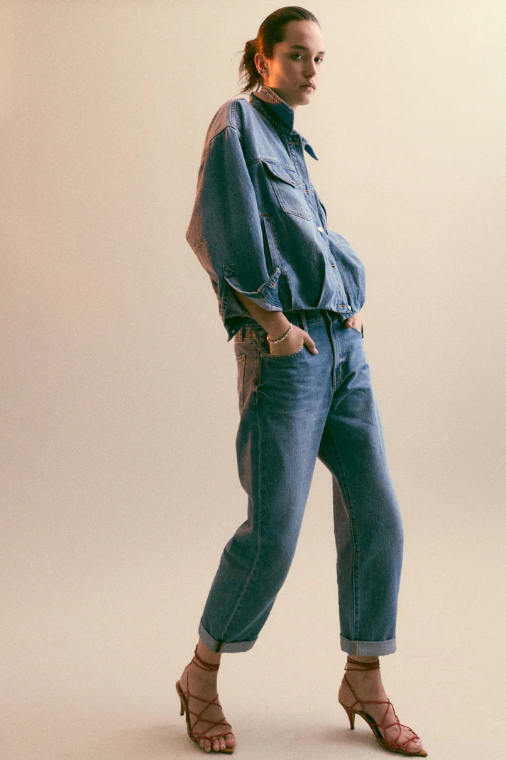 Donny Rolled Hem Boyfriend