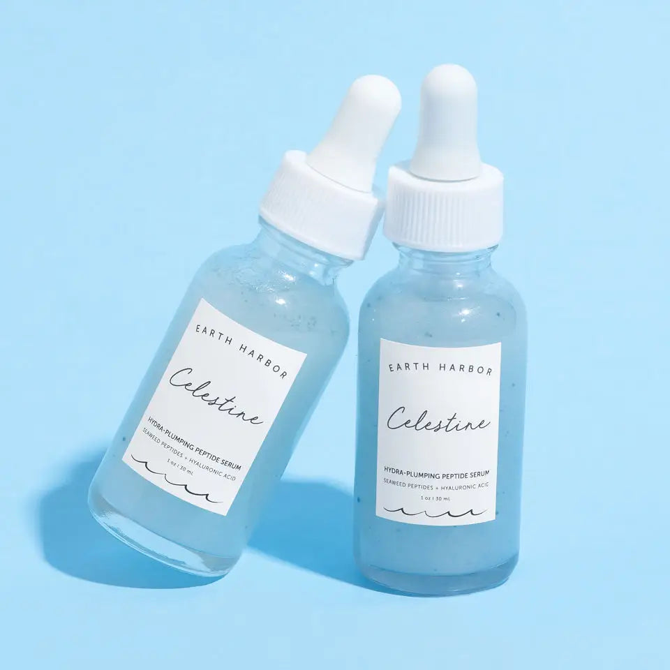 Celestine- Plumping Serum: Seaweed Peptides + Hyaluronic Acid