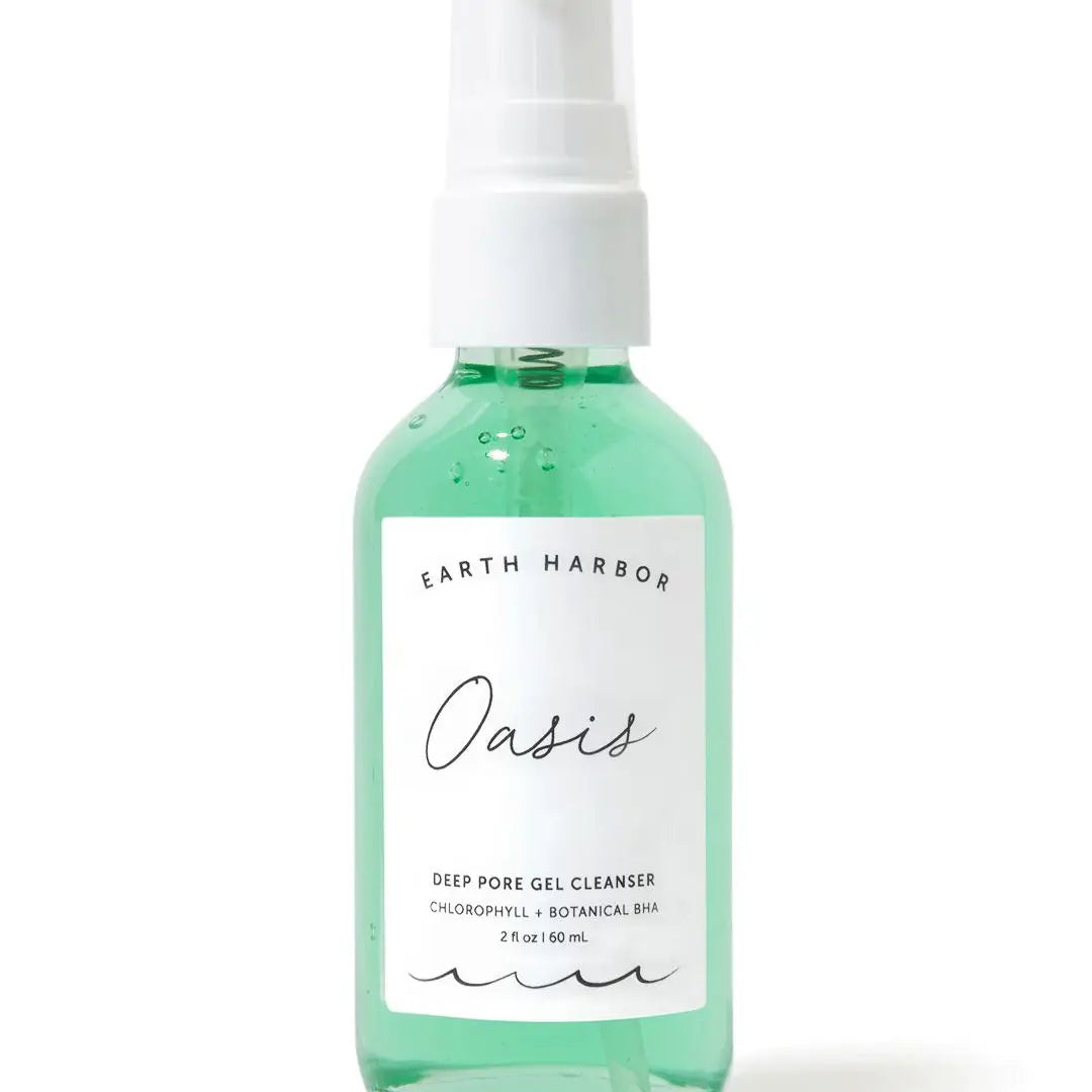 Oasis- Deep Pore Gel Cleanser: Chlorophyll + Botanical Bha