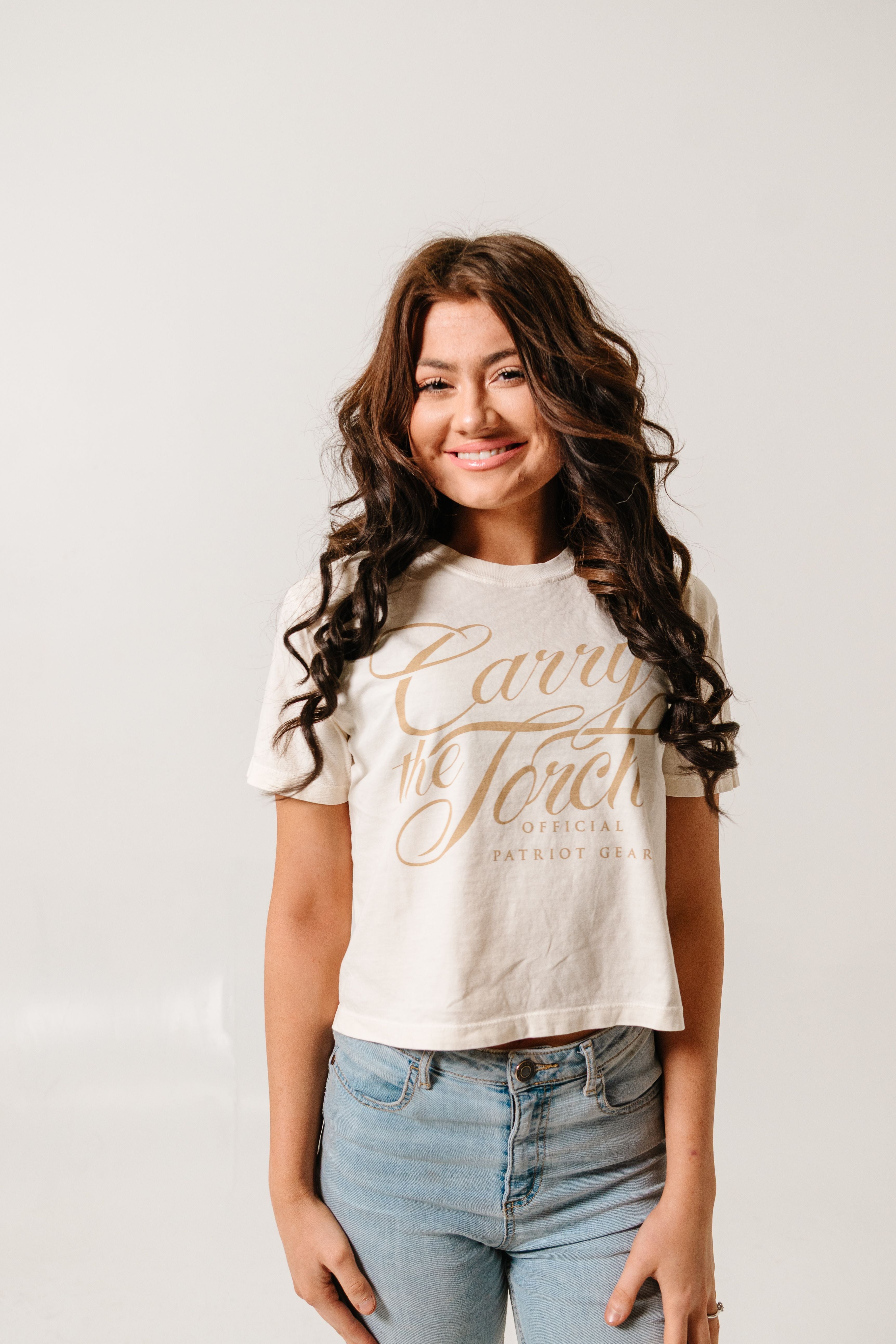 Aurora Cropped Tee