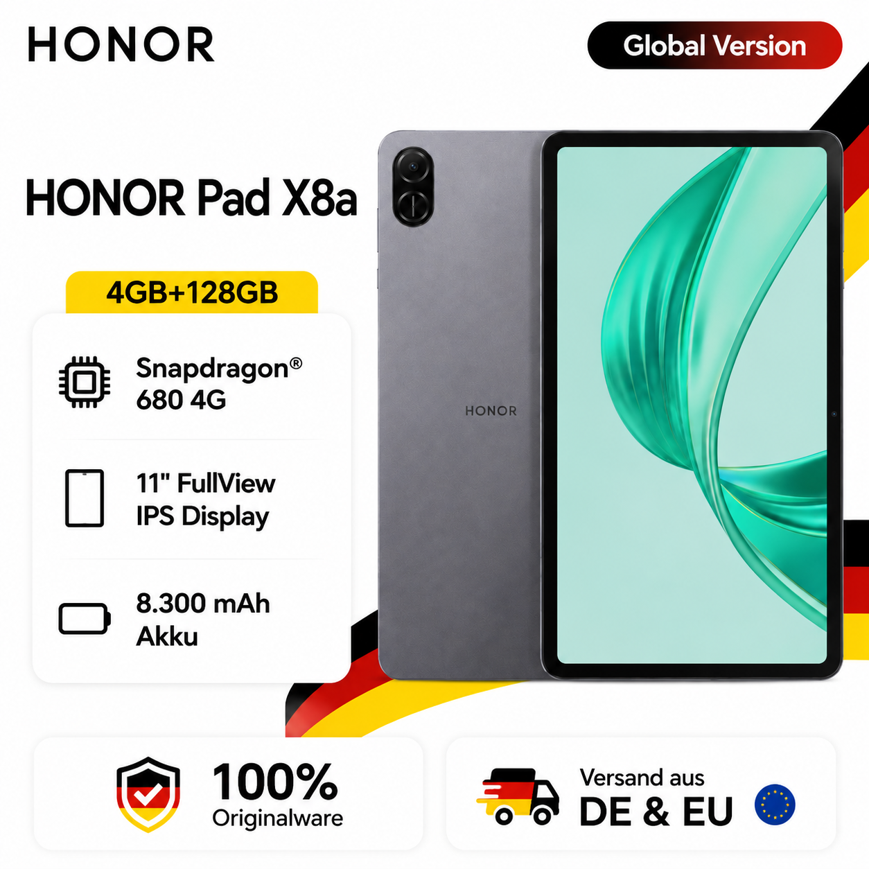 HONOR Pad X8a