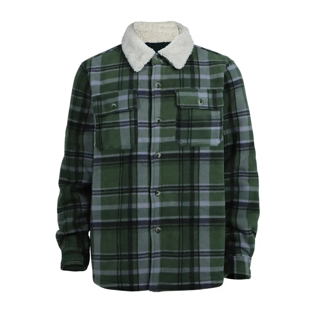 LEEHANTON® Thick Flannel Jackets with Pockets