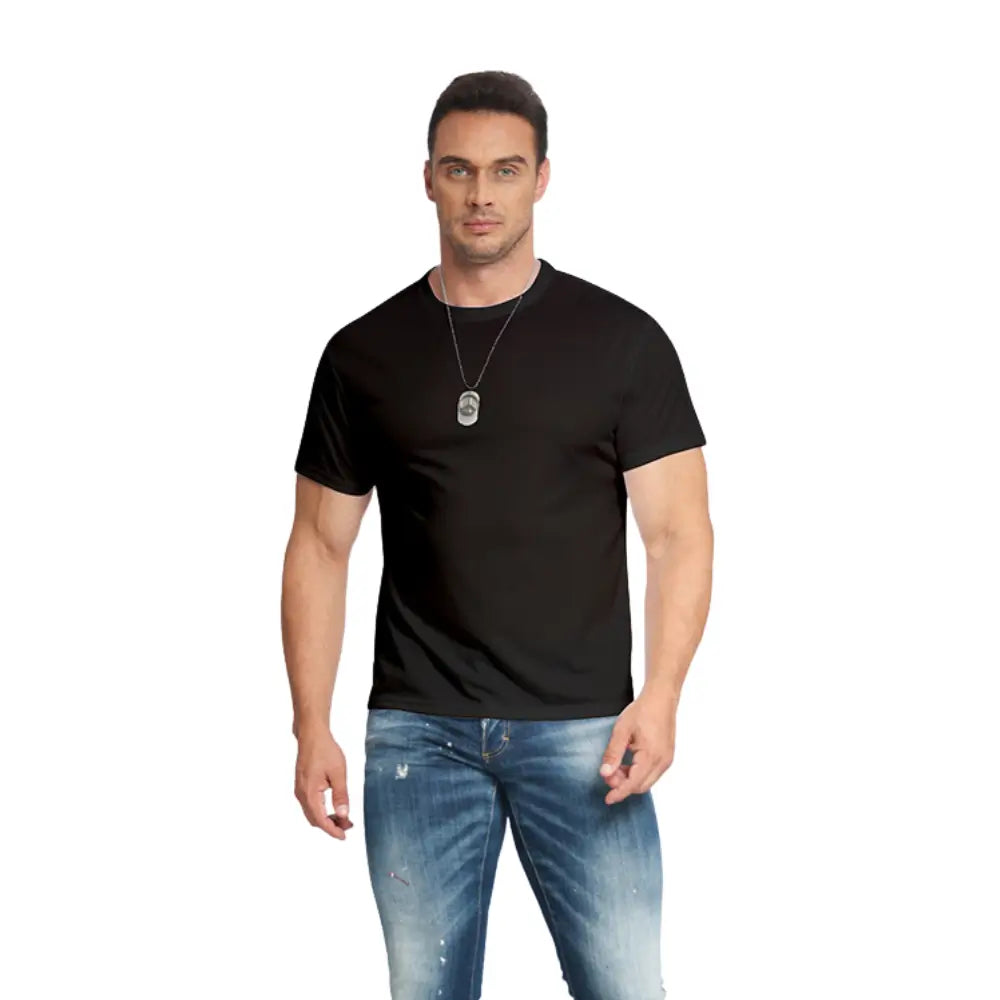 LEEHANTON® 2 Pack Mens Short Sleeve Tshirt