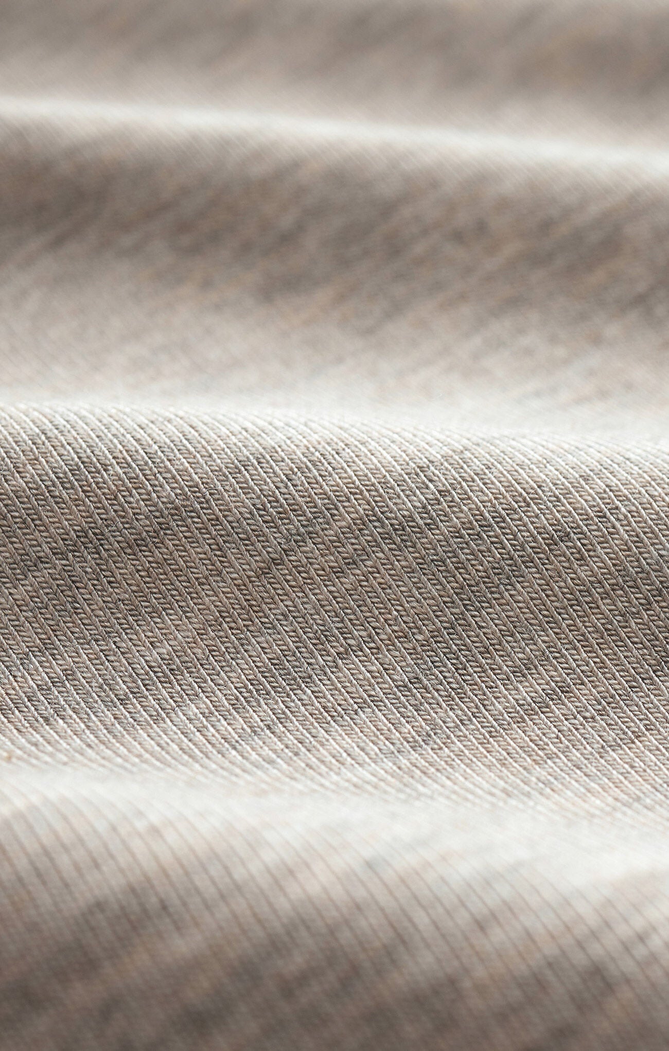 Second Skin Crew Neck Long Sleeve- Natural Heather