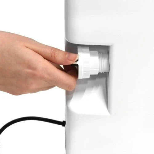 Ivation 30-Pint Energy Star zertifizierter Luftentfeuchter – inklusive programmierbarem Hygrostaten, Schlauchanschluss, automatischer Abschalt-/Neustartfunktion, Timer, Rollen und waschbarem Luftfilter.