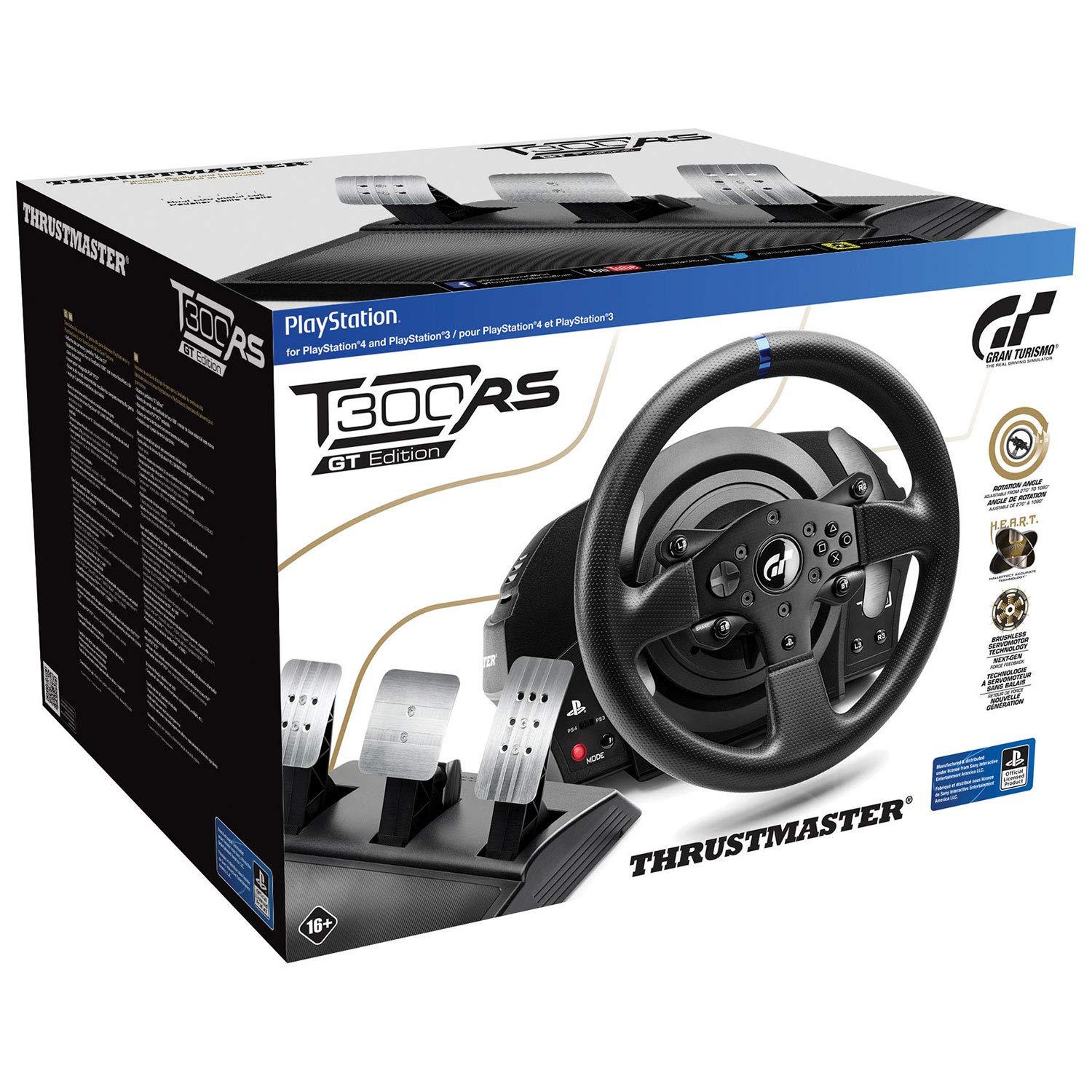 2025 Thrustmaster T300 RS GT Racestuur voor PS4 en PC