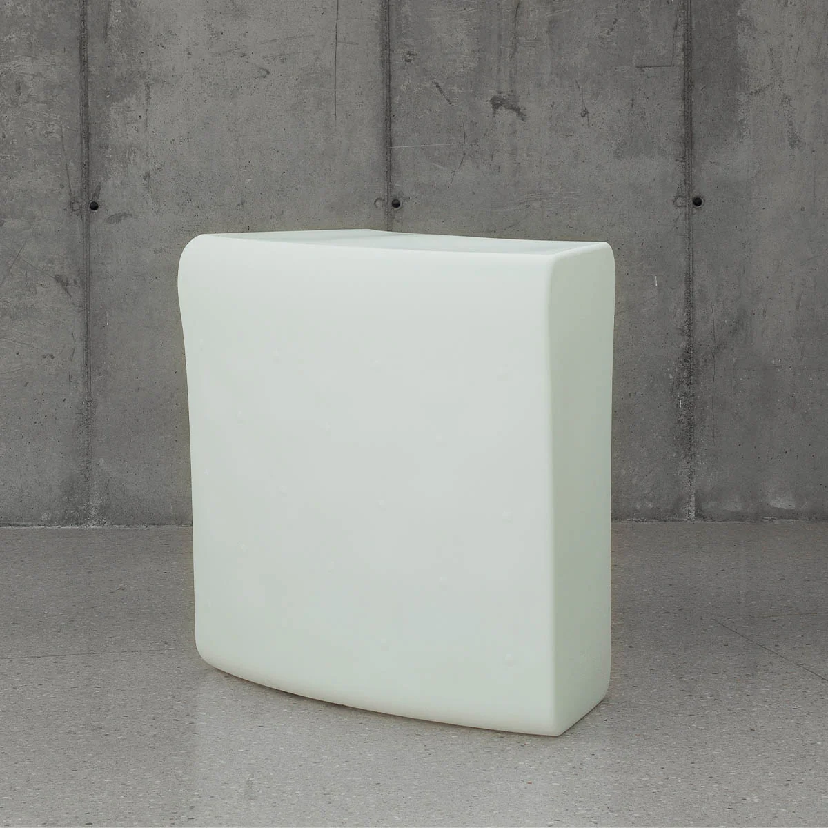 Comptoir de bar incurvé avec éclairage Ibiza 120