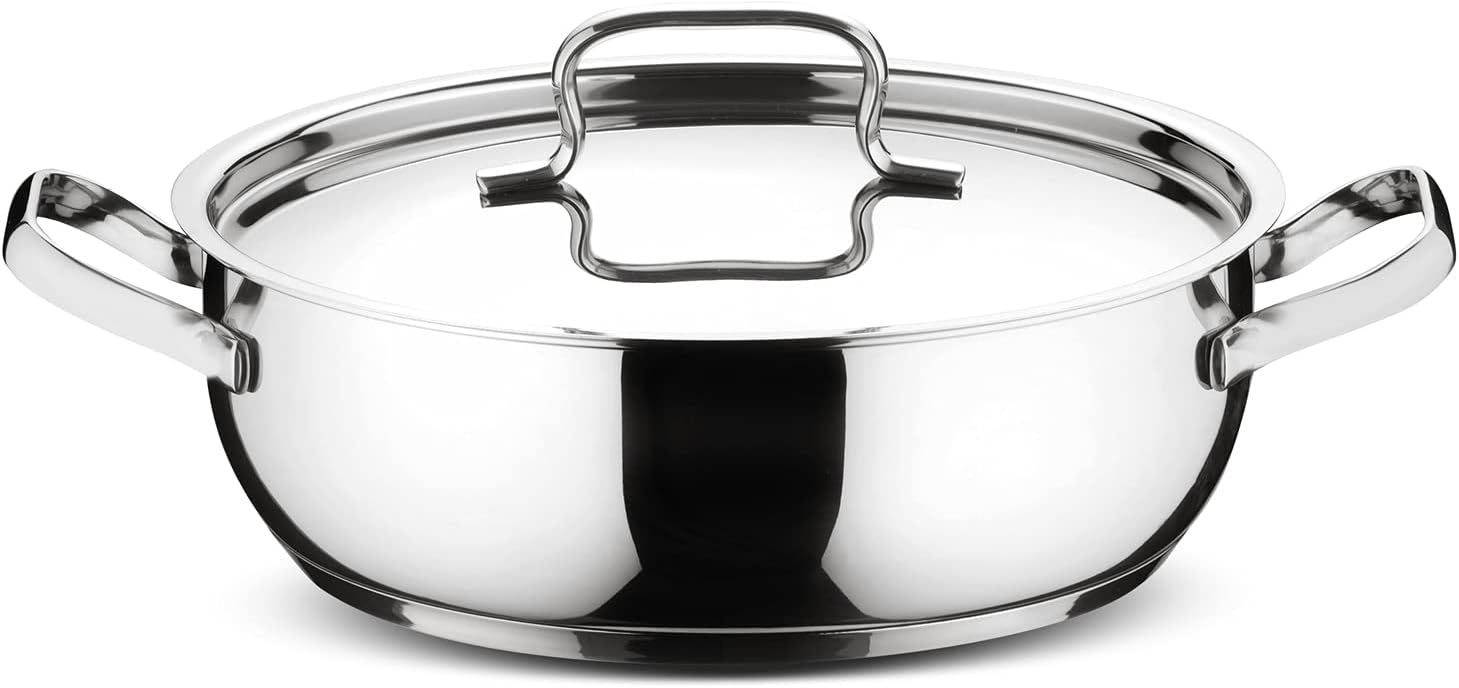 Batterie de cuisine Lagostina Sfiziosa 24 pièces, acier inoxydable, argent